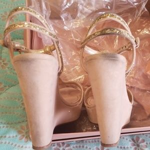 Miu miu wedge espadrilles